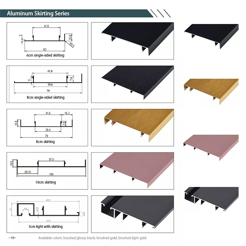 Murus Trim Aluminium Accessories