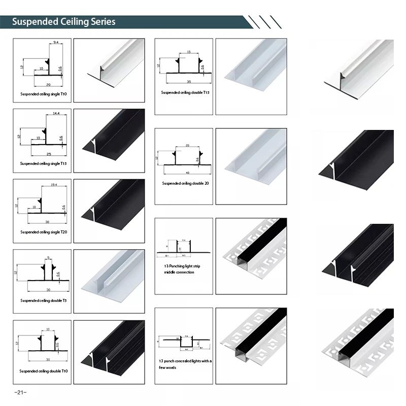 Murus Trim Aluminium Accessories