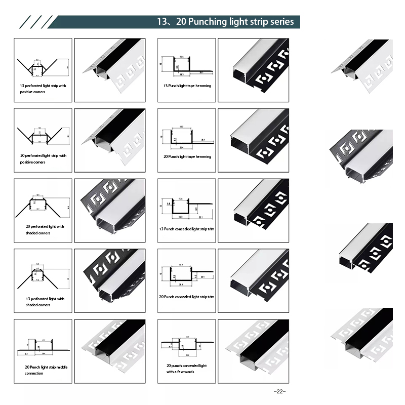 Aluminium Decorative Lines Protecting & Decorating The Margines Tile